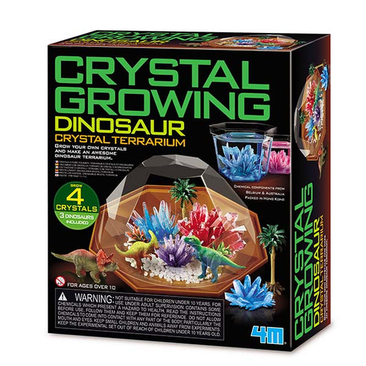 Terrario de Cristal Dinosaurios