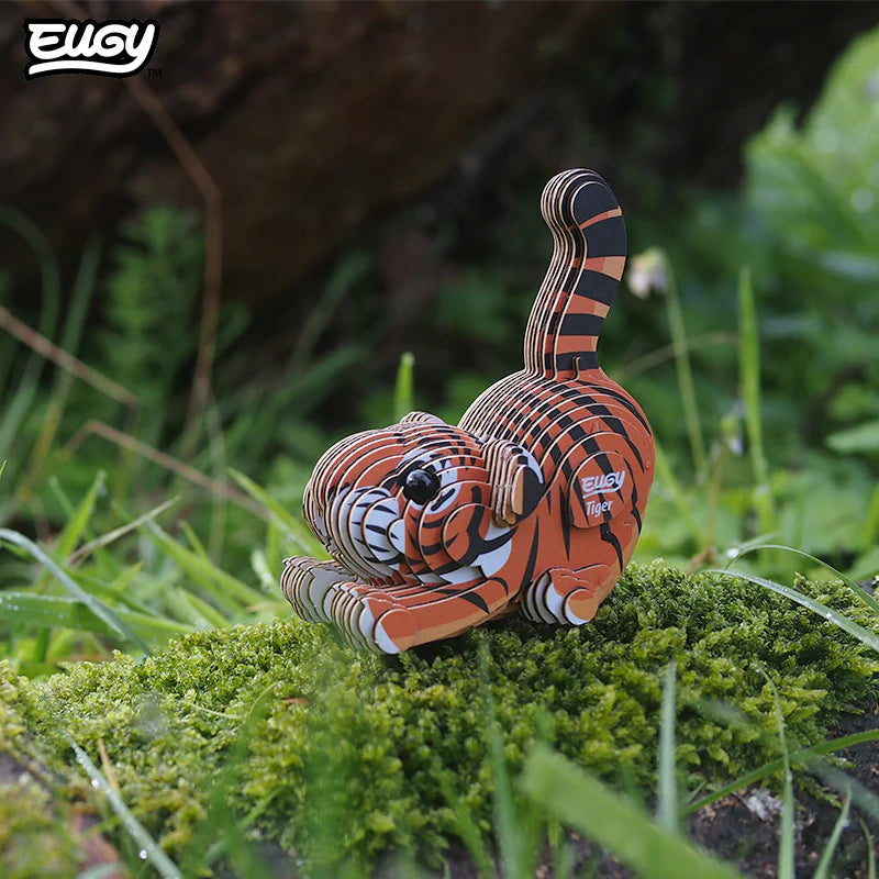 🐯Puzzle 3D Tigre