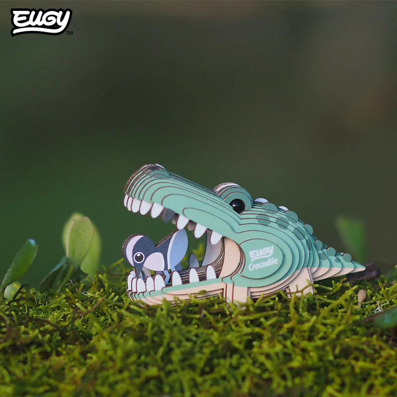 🐊Puzzle 3D Cocodrilo