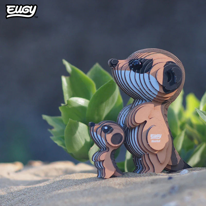 🐾Puzzle 3D Suricata