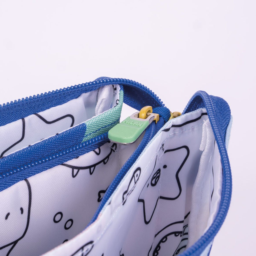 Estuche 5 Compartimentos Blue Odyssey