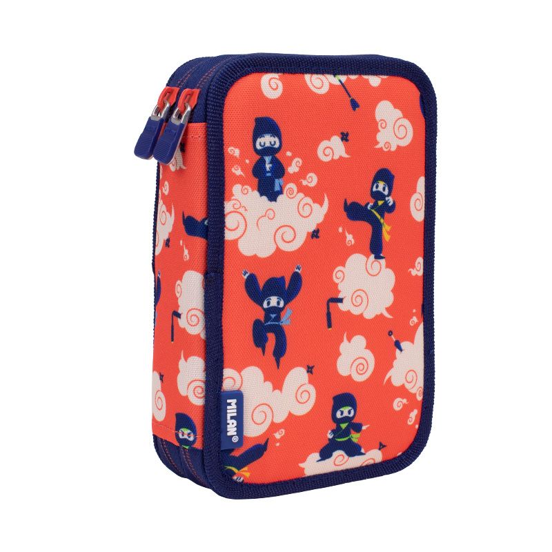 Plumier 2 Pisos con Contenido Ninjutsu