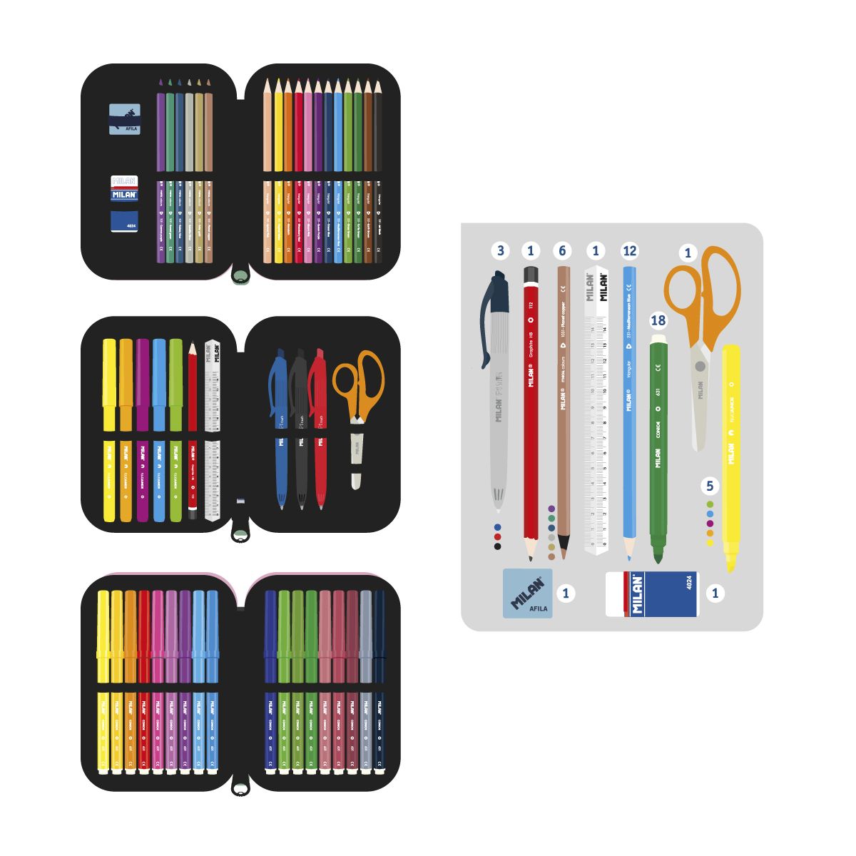 Plumier 3 Pisos con Contenido Green & Grow