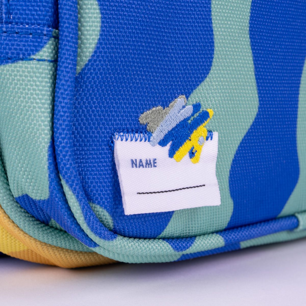 Estuche 4 Cremalleras Blue Odyssey