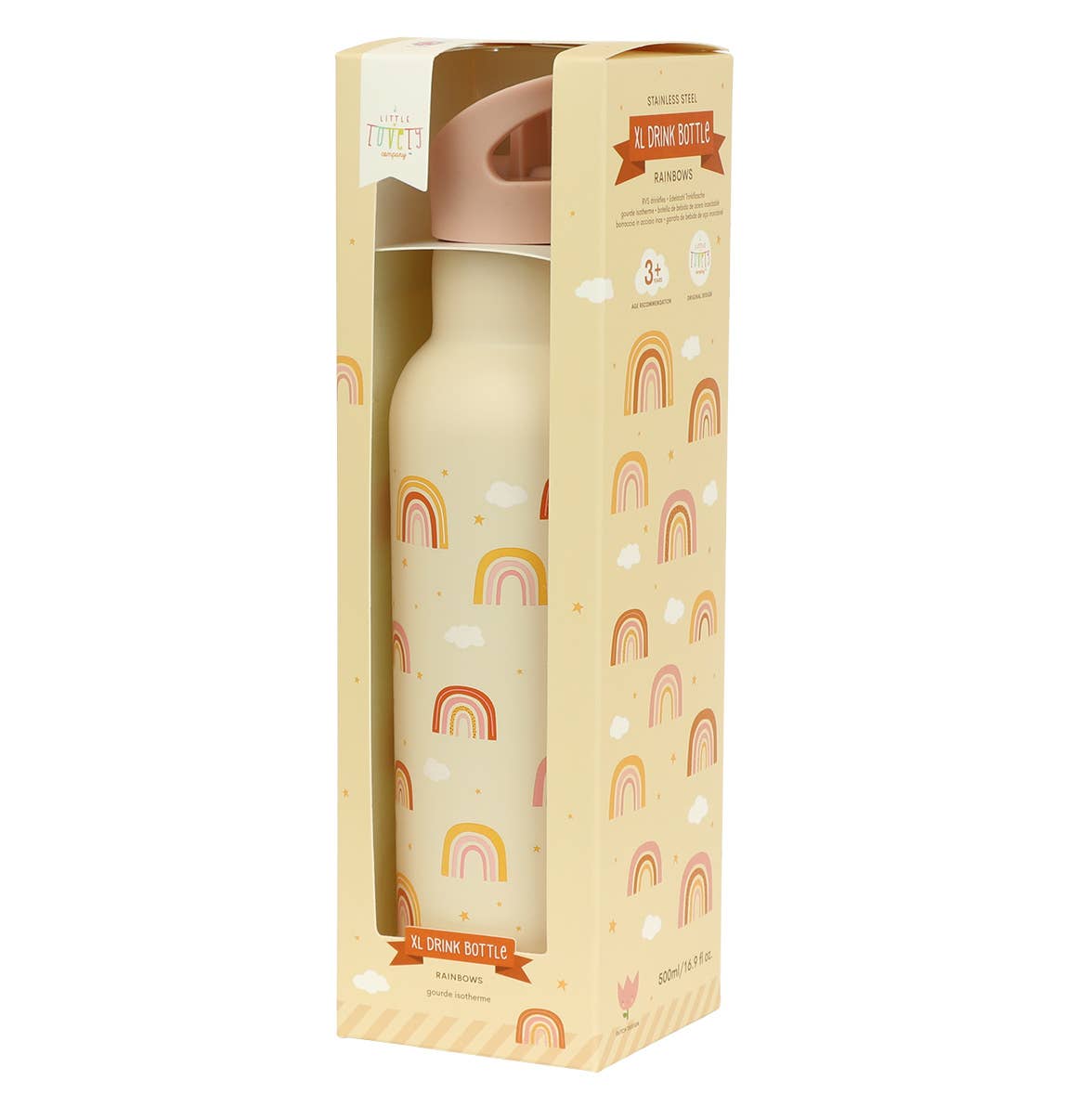 Botella Acero Rainbows 500 ml