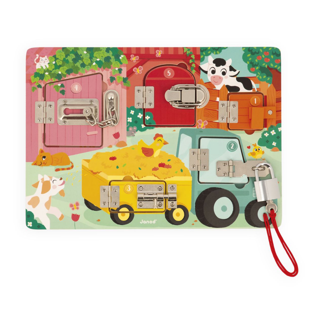 Tablero De Cerraduras - La Granja