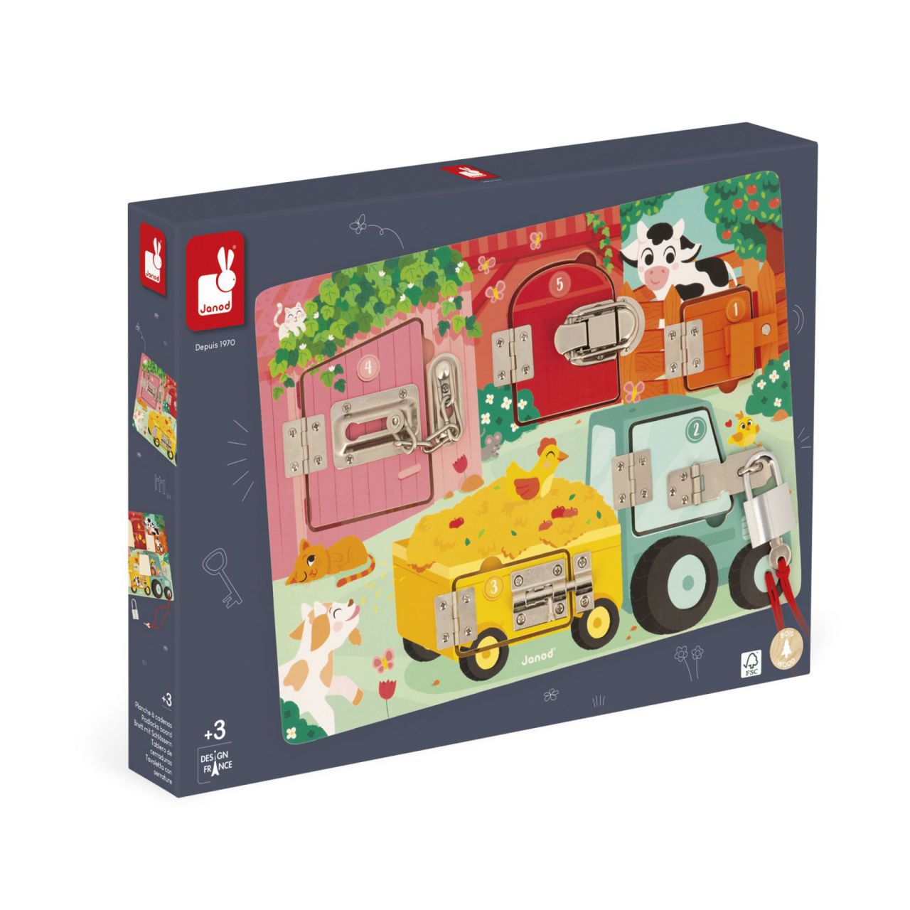 Tablero De Cerraduras - La Granja