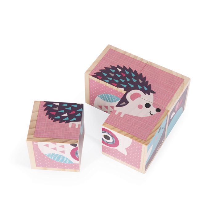 Cubos Bloques Bebés Animales