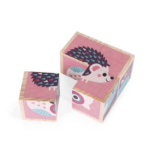 Cubos Bloques Bebés Animales