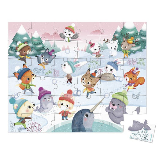 Puzle - Fiesta en la Nieve