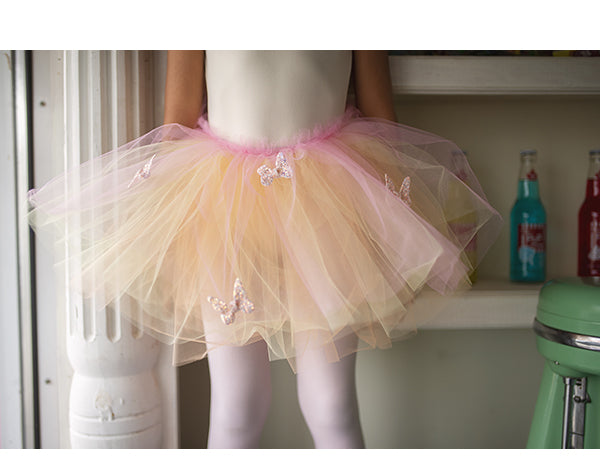 Tutu Butterfly Sunset