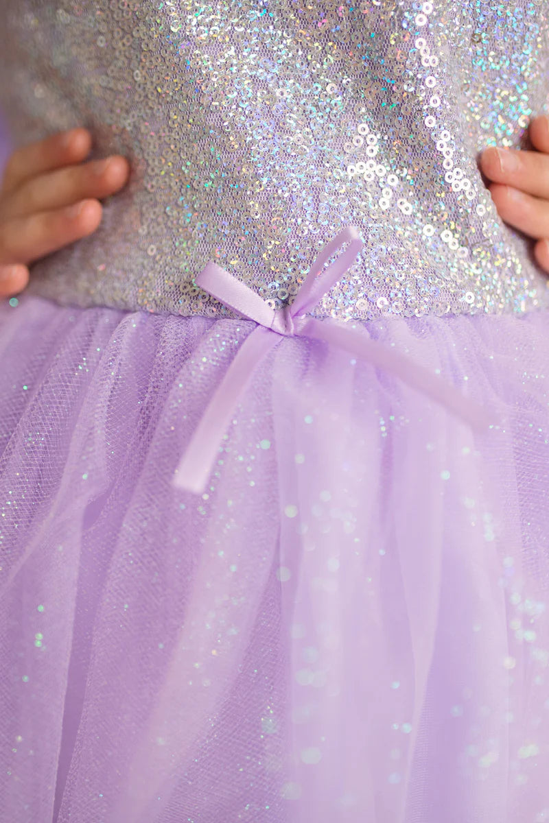 Vestido Princesa Lila
