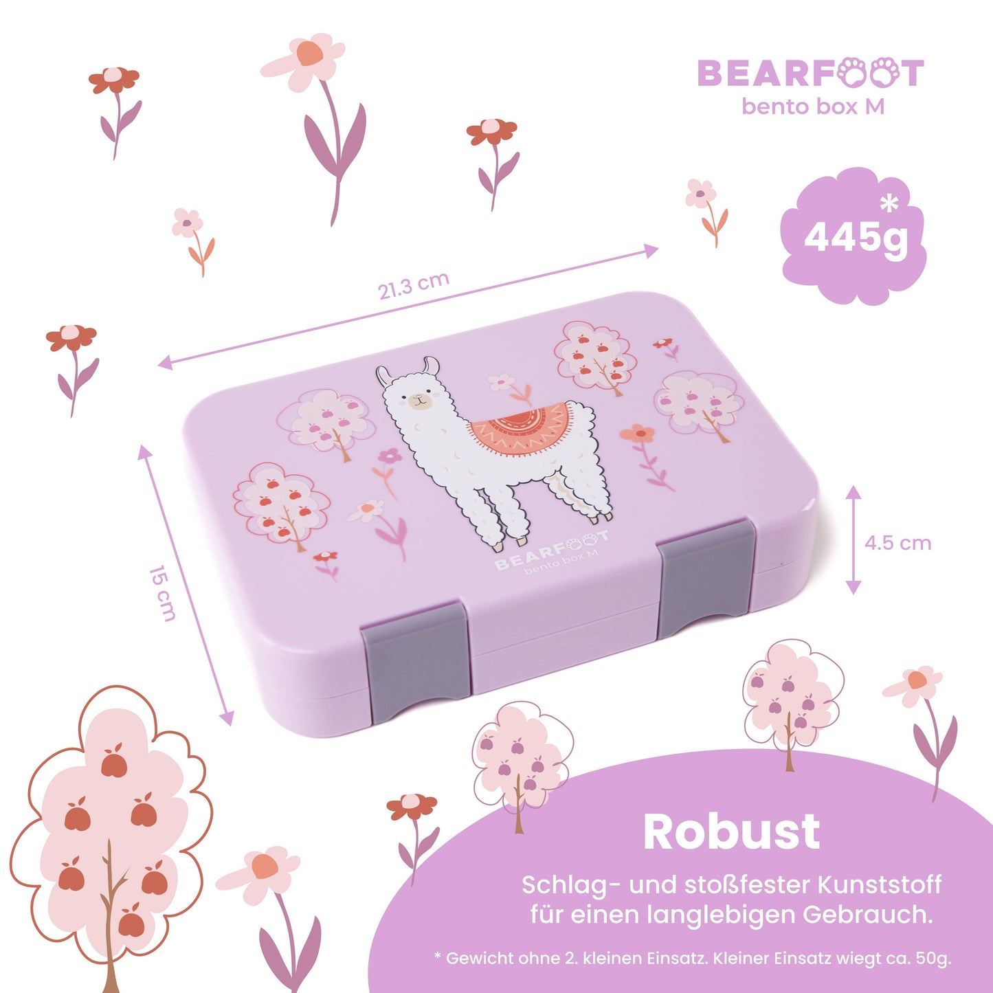 Tupper Bento Llama