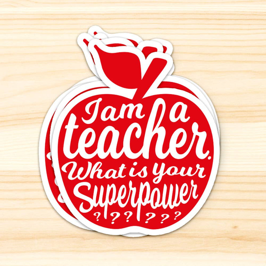 Pegatina Teacher
