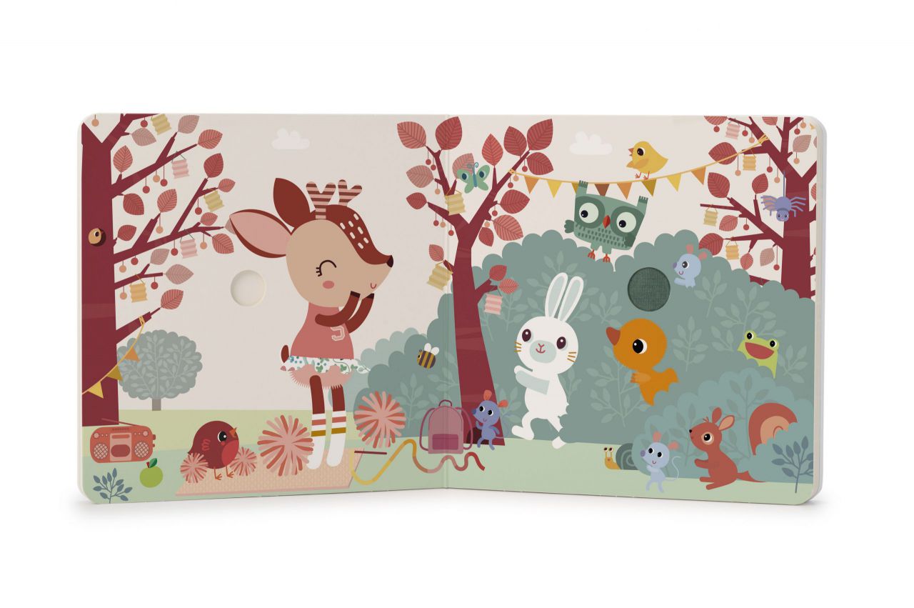 Libro Sensorial Happy Forest!