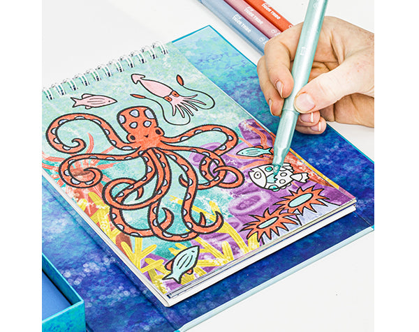 Set de Colorear Sea Life