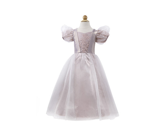 Vestido Princesa Platino