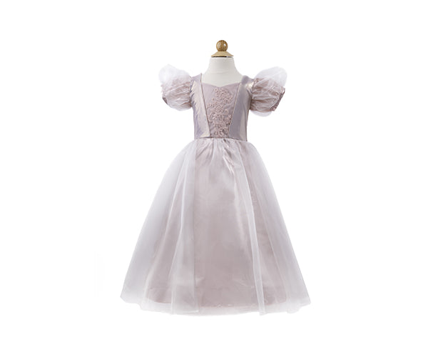 Vestido Princesa Platino