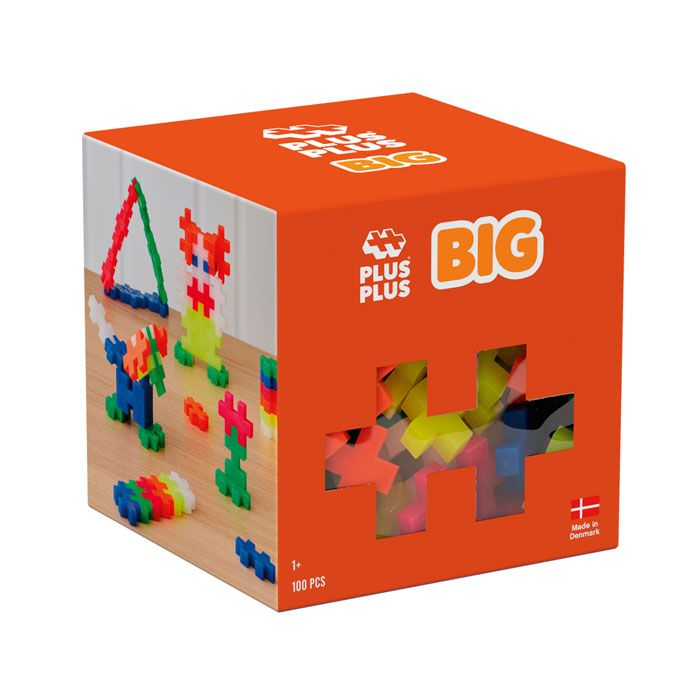 Cubo BIG Neon Mix - 100 pcs