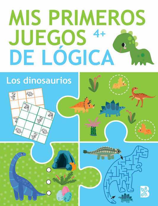 MIS PRIMEROS JUEGOS DE LOGICA DINOSAURIOS