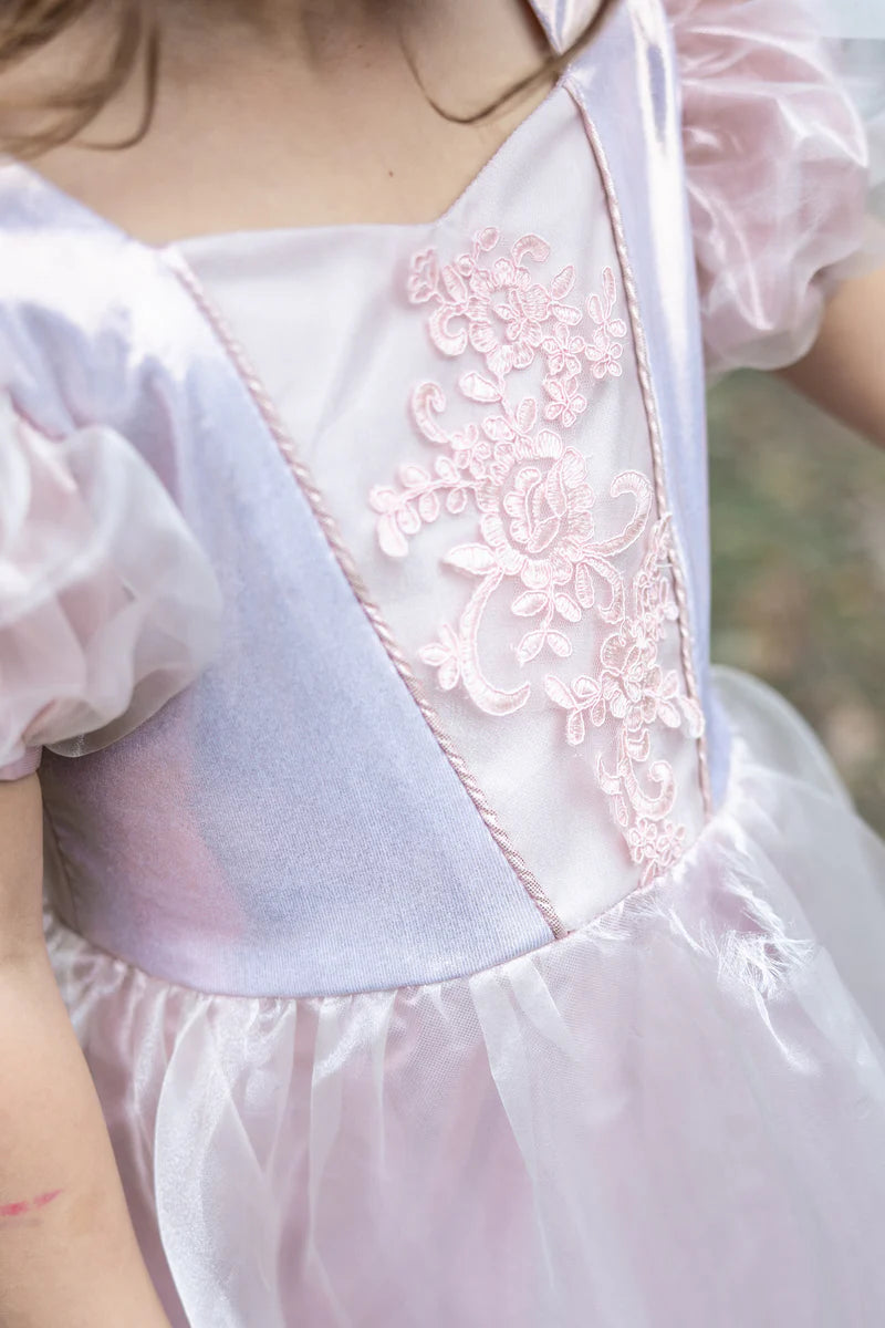 Vestido Princesa Platino