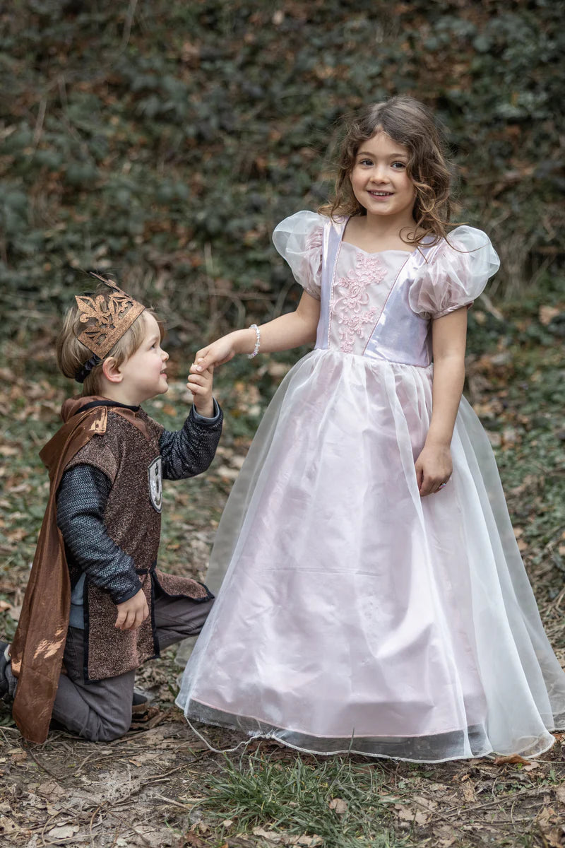 Vestido Princesa Platino