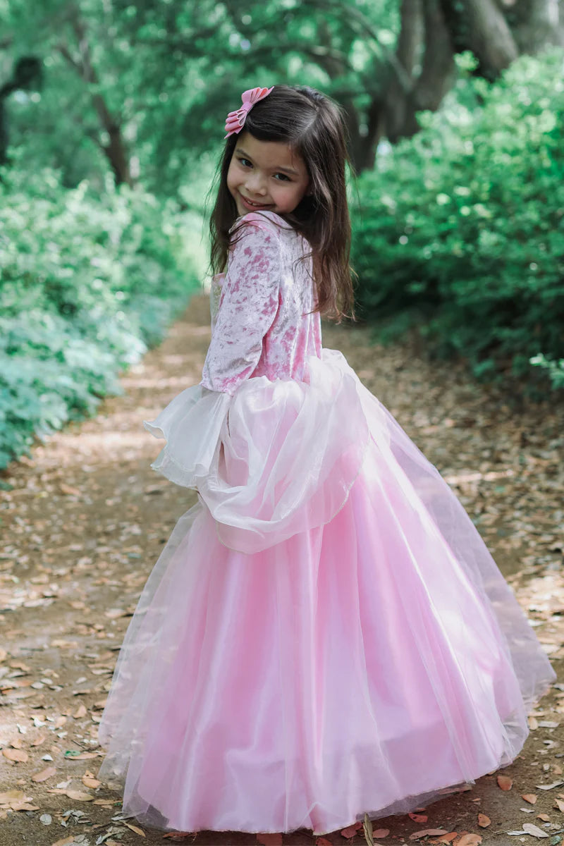 Vestido Princesa Rosa