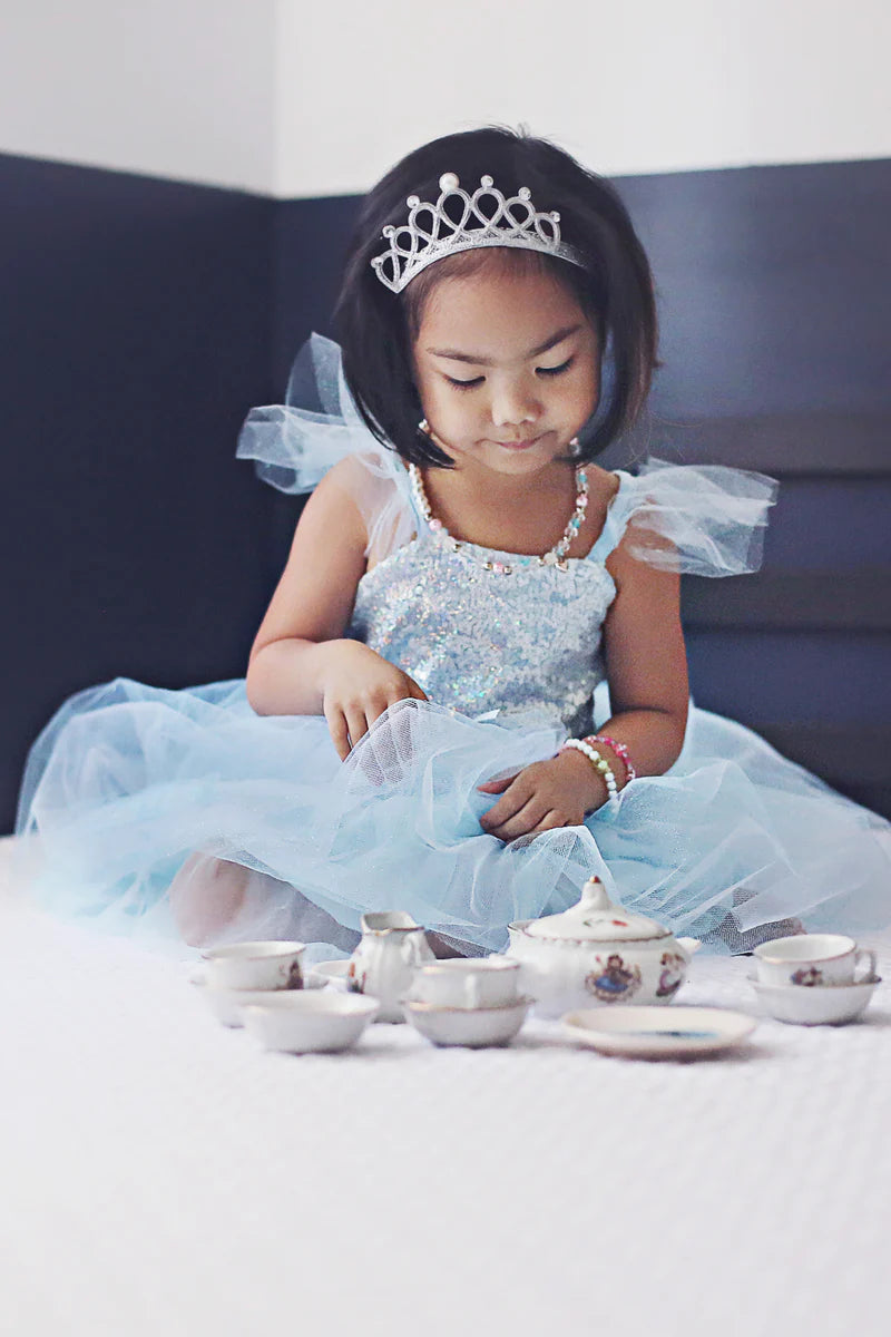 Vestido Princesa Azul