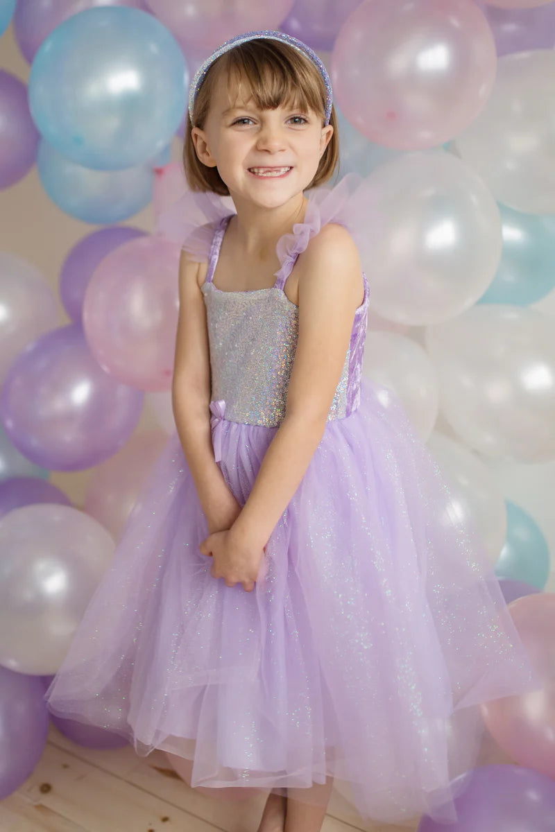 Vestido Princesa Lila