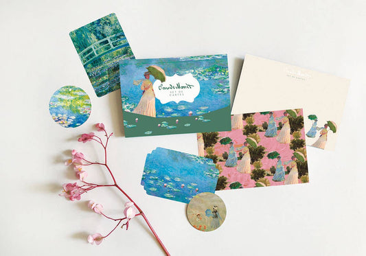 Kit de cartas - Claude Monet