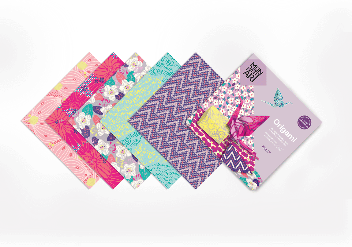 Kit origami - Violeta