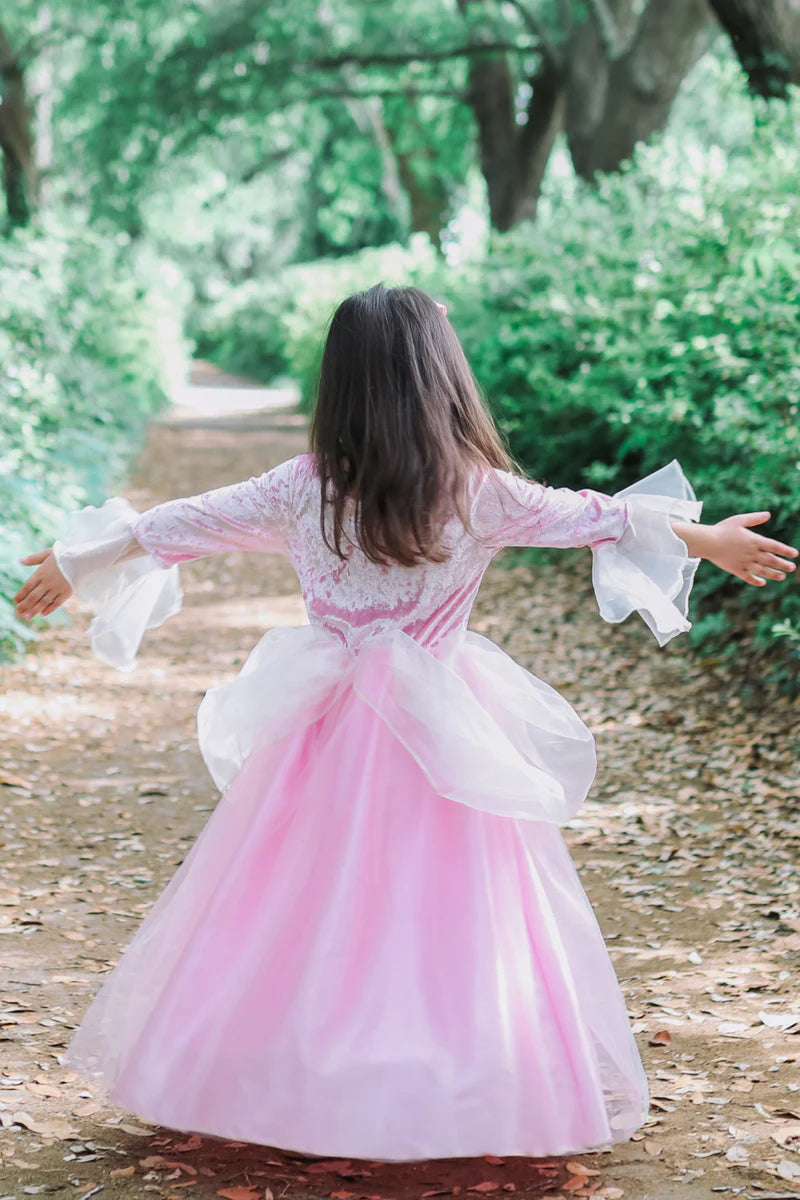 Vestido Princesa Rosa