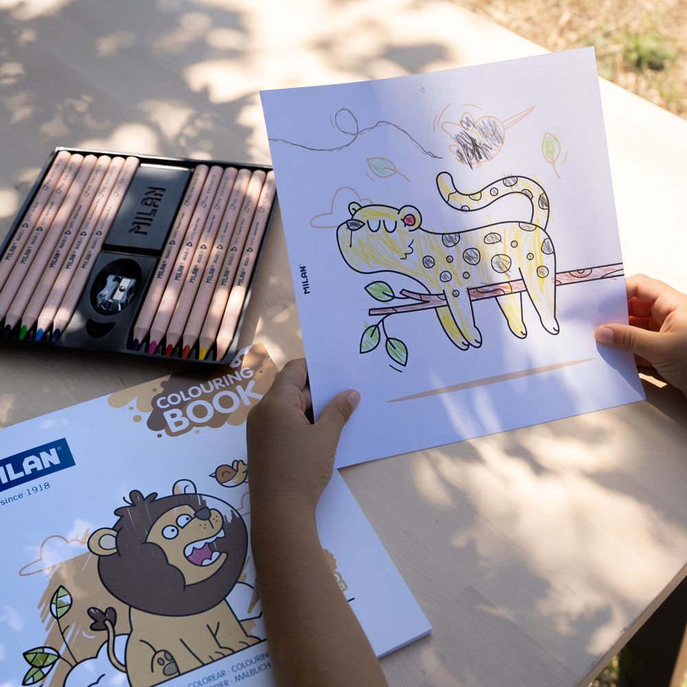 Cuaderno Colorear Wild Safari