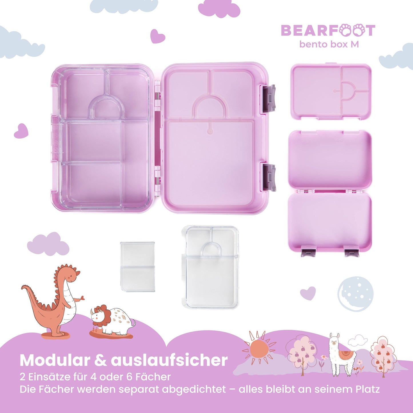 Tupper Bento Llama