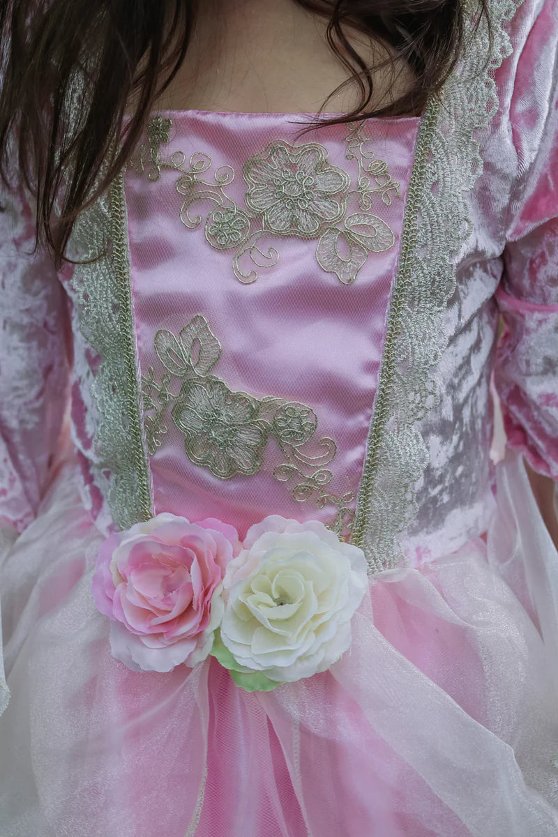 Vestido Princesa Rosa