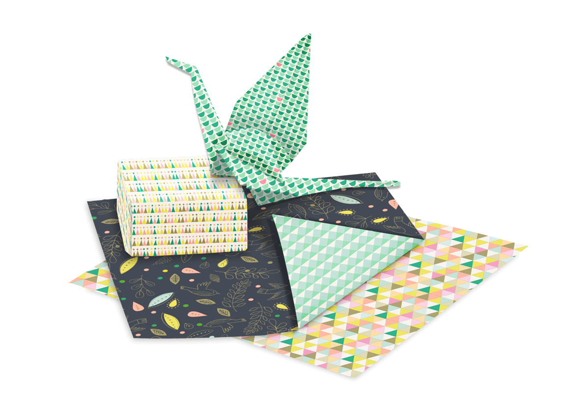 Kit origami - Verde