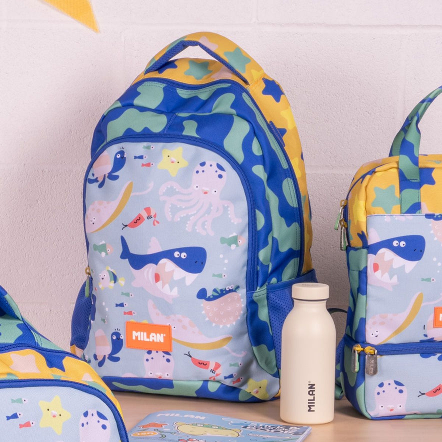 Mochila Escolar Blue Odyssey