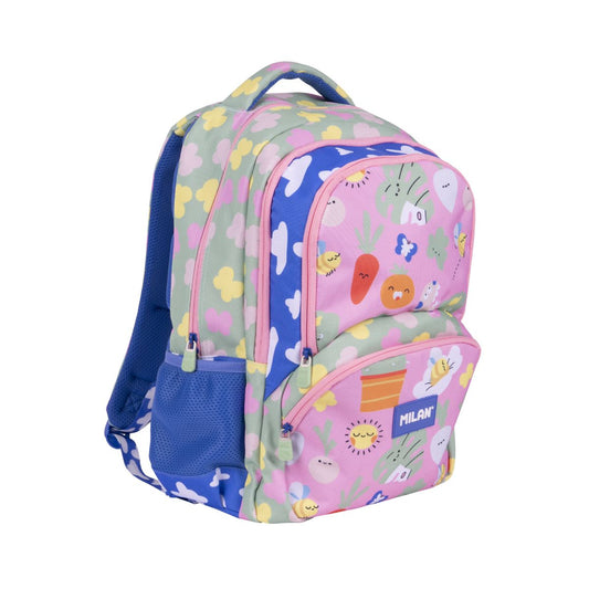 Mochila 4 Cremalleras Green & Grow