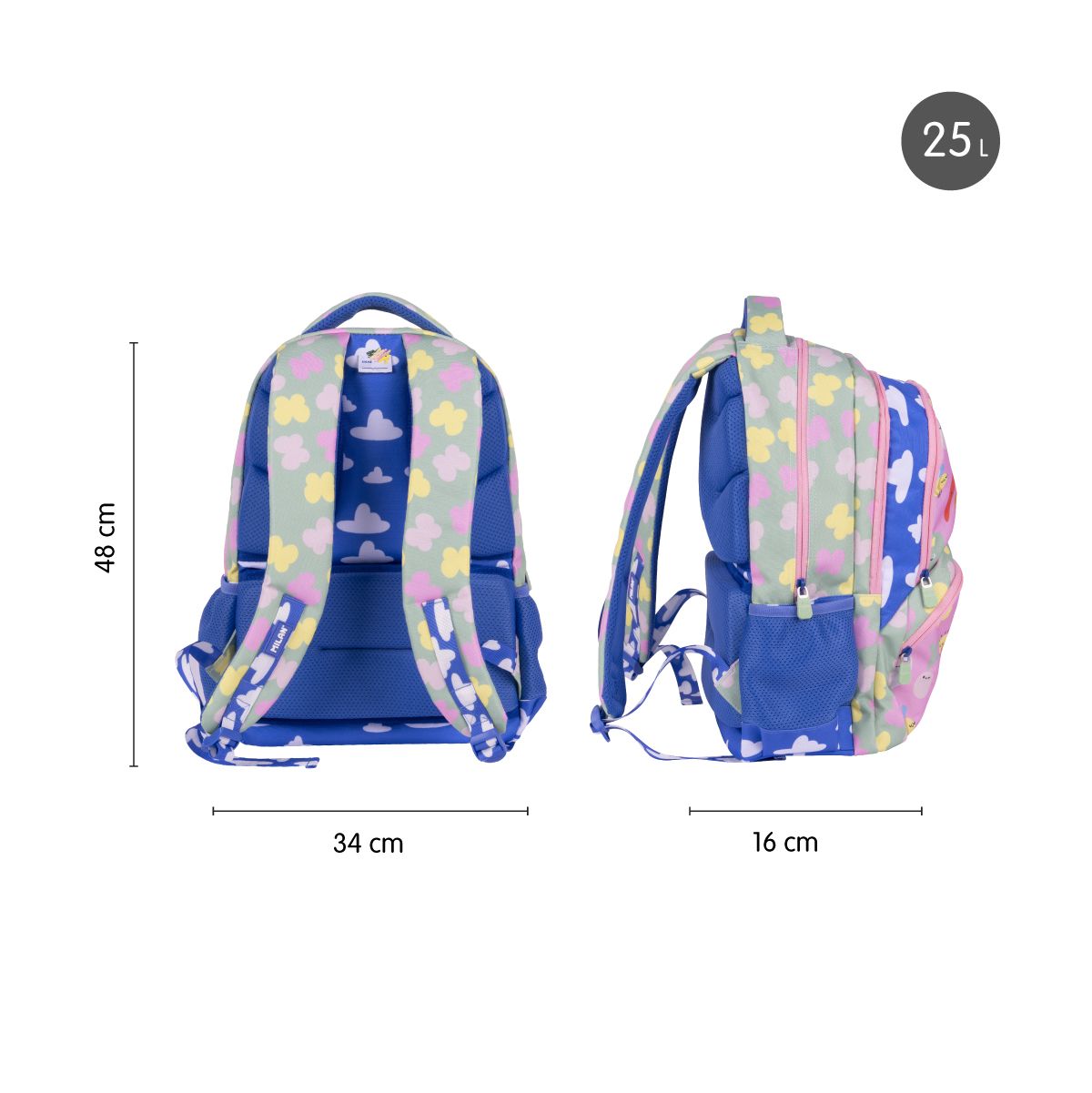 Mochila 4 Cremalleras Green & Grow