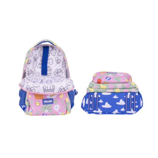 Mochila 4 Cremalleras Green & Grow