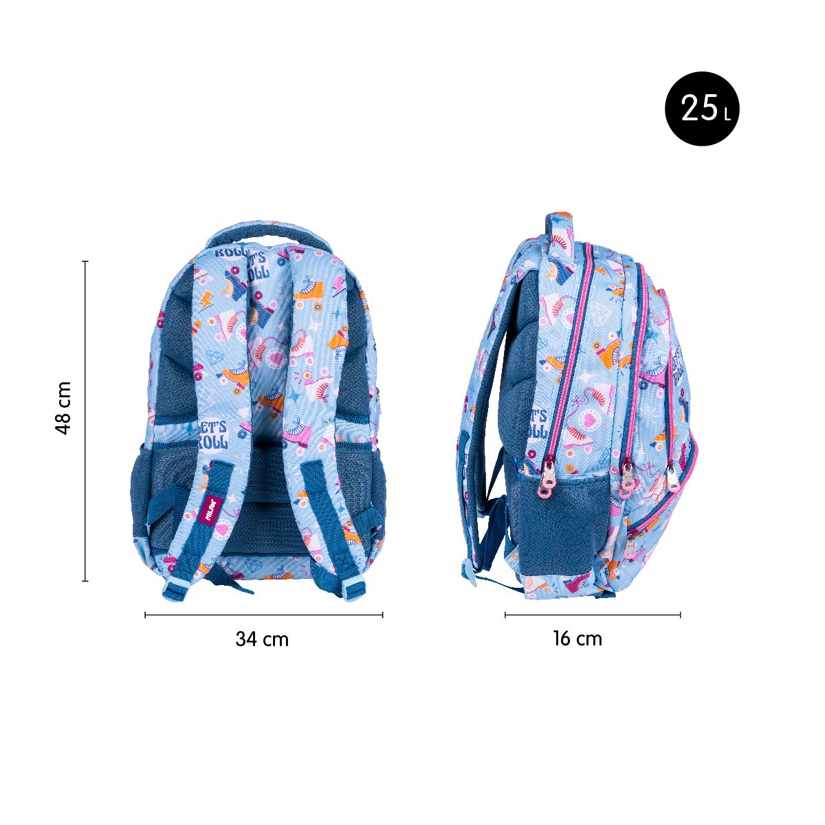 Mochila Escolar Roller