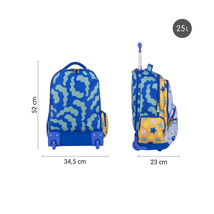 Mochila con Ruedas Blue Odyssey