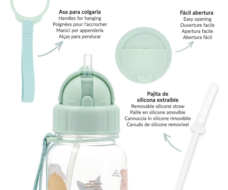 Botella Tritán The Three Little Pigs