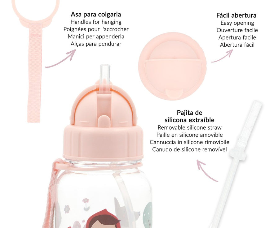 Botella Tritán Little Red
