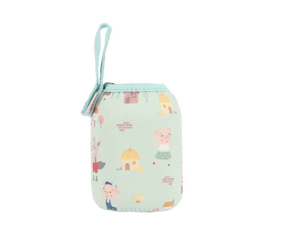 Botella Acero Funda The Three Little Pigs 350 ml
