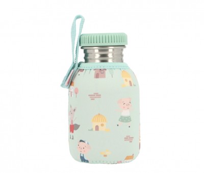 Botella Acero Funda The Three Little Pigs 350 ml