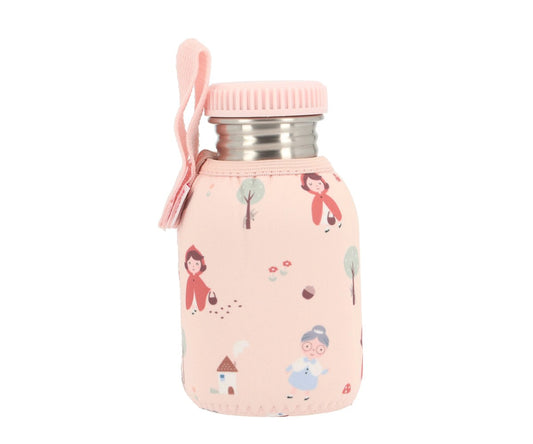 Botella Acero Funda Little Red 350 ml