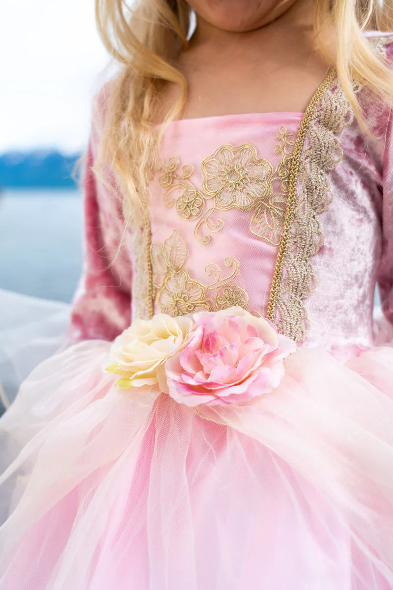 Vestido Princesa Rosa