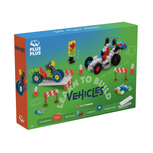 Learn to Build: Vehiculos 500 pcs
