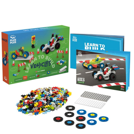 Learn to Build: Vehiculos 500 pcs
